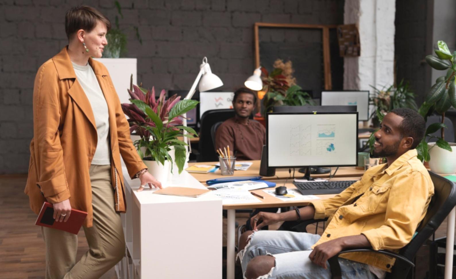 Espace de travail professionnel pour la formation en développement d'affaires